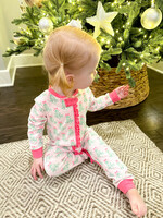 James and Lottie Christmas Tree Knit Jammie