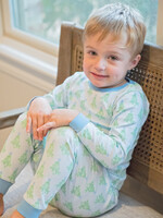 James and Lottie Christmas Tree Knit Jammie