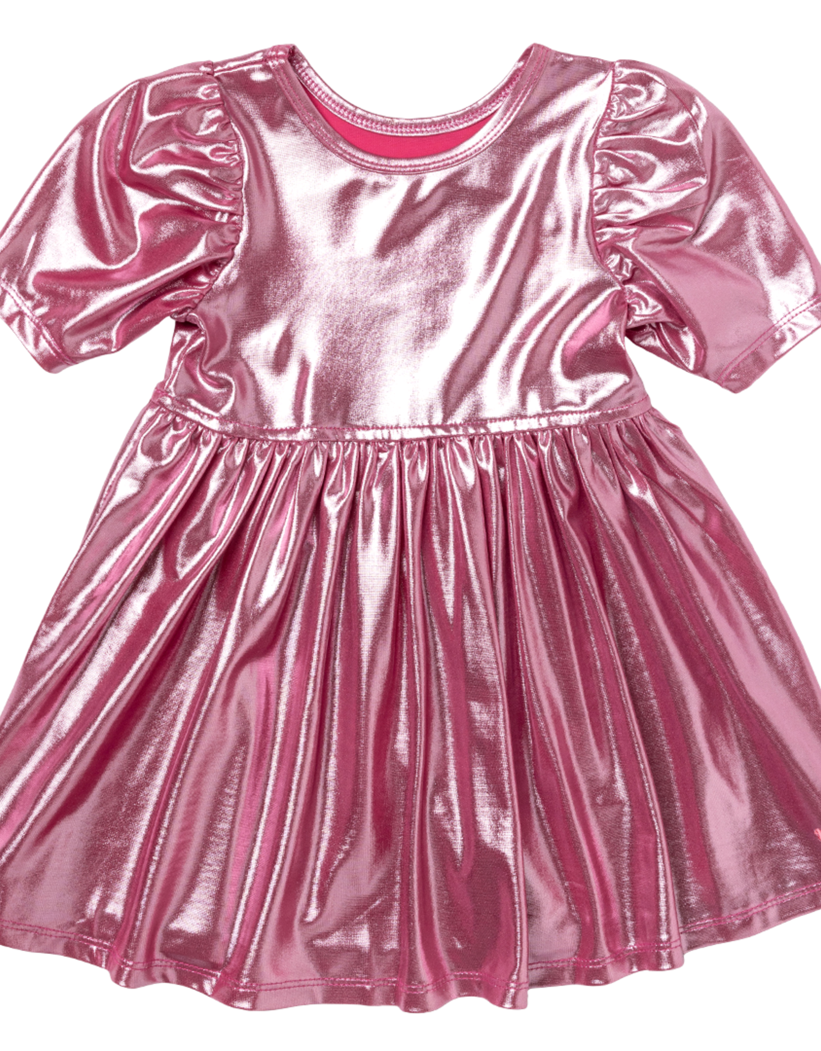 Pink Chicken girls lame laurie dress