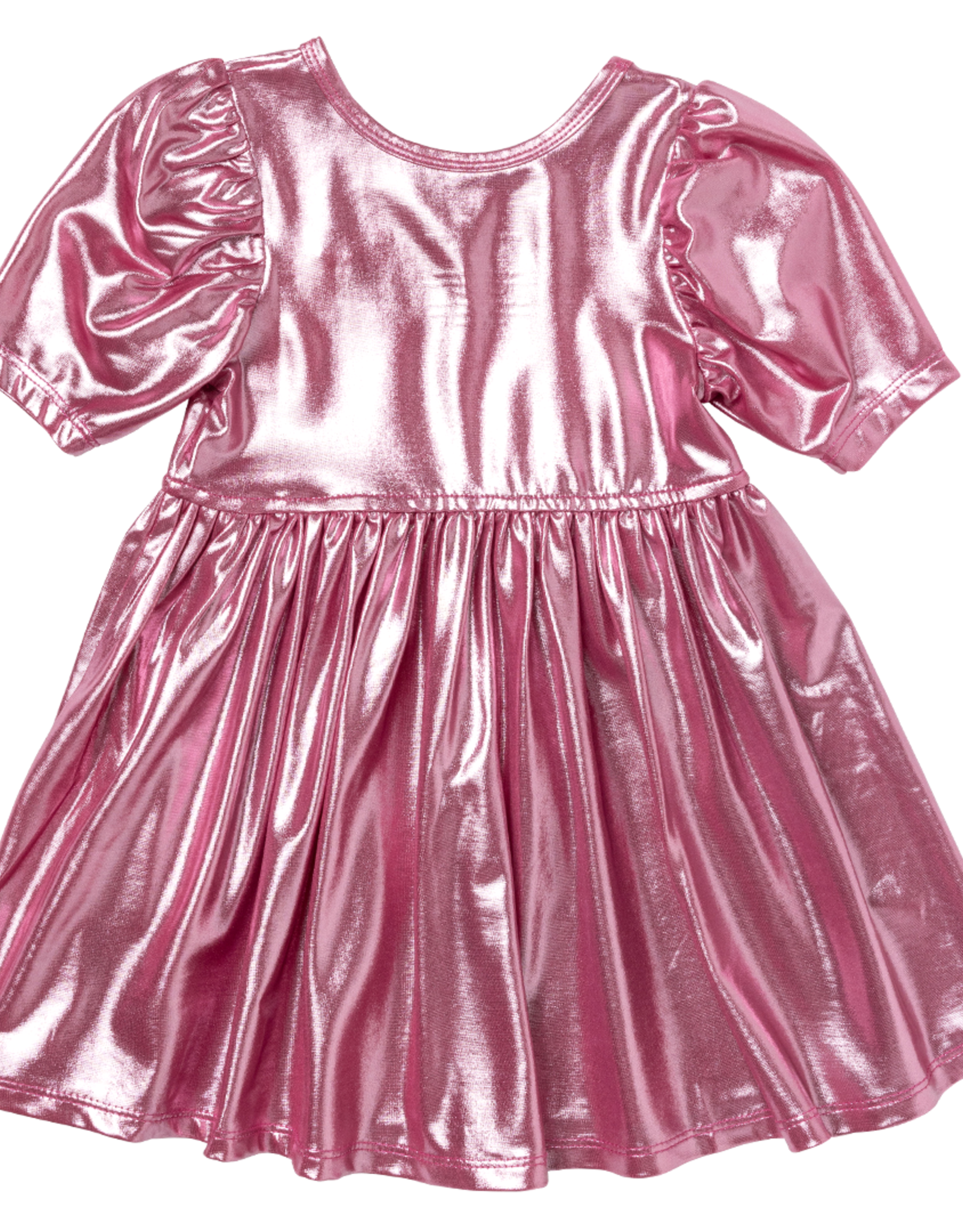 Pink Chicken girls lame laurie dress