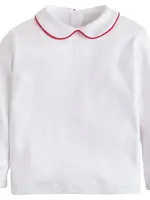 Little English Piped Peter Pan Shirt