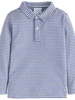 Little English Long Sleeve Striped Polo