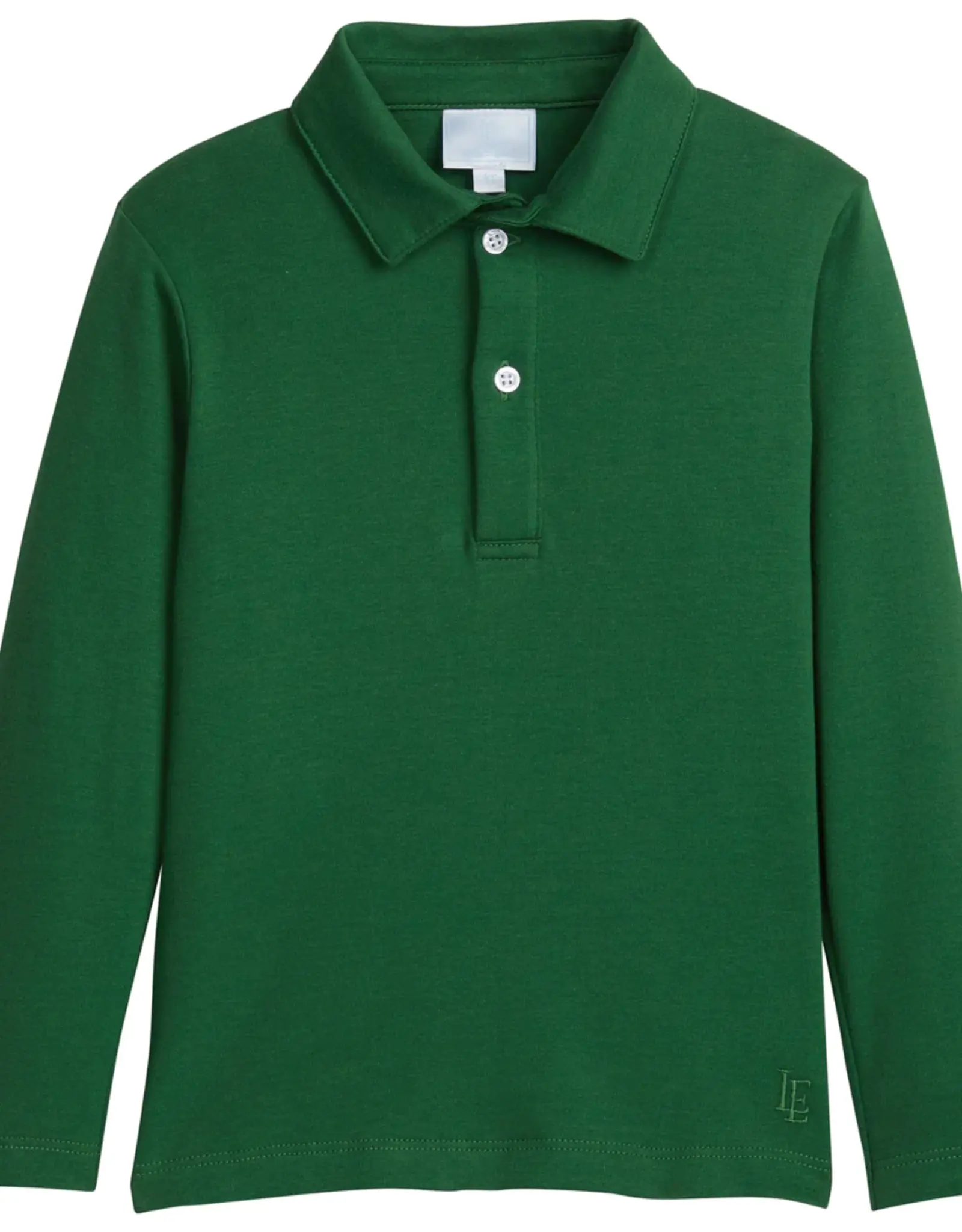 Little English Long Sleeve Striped Polo