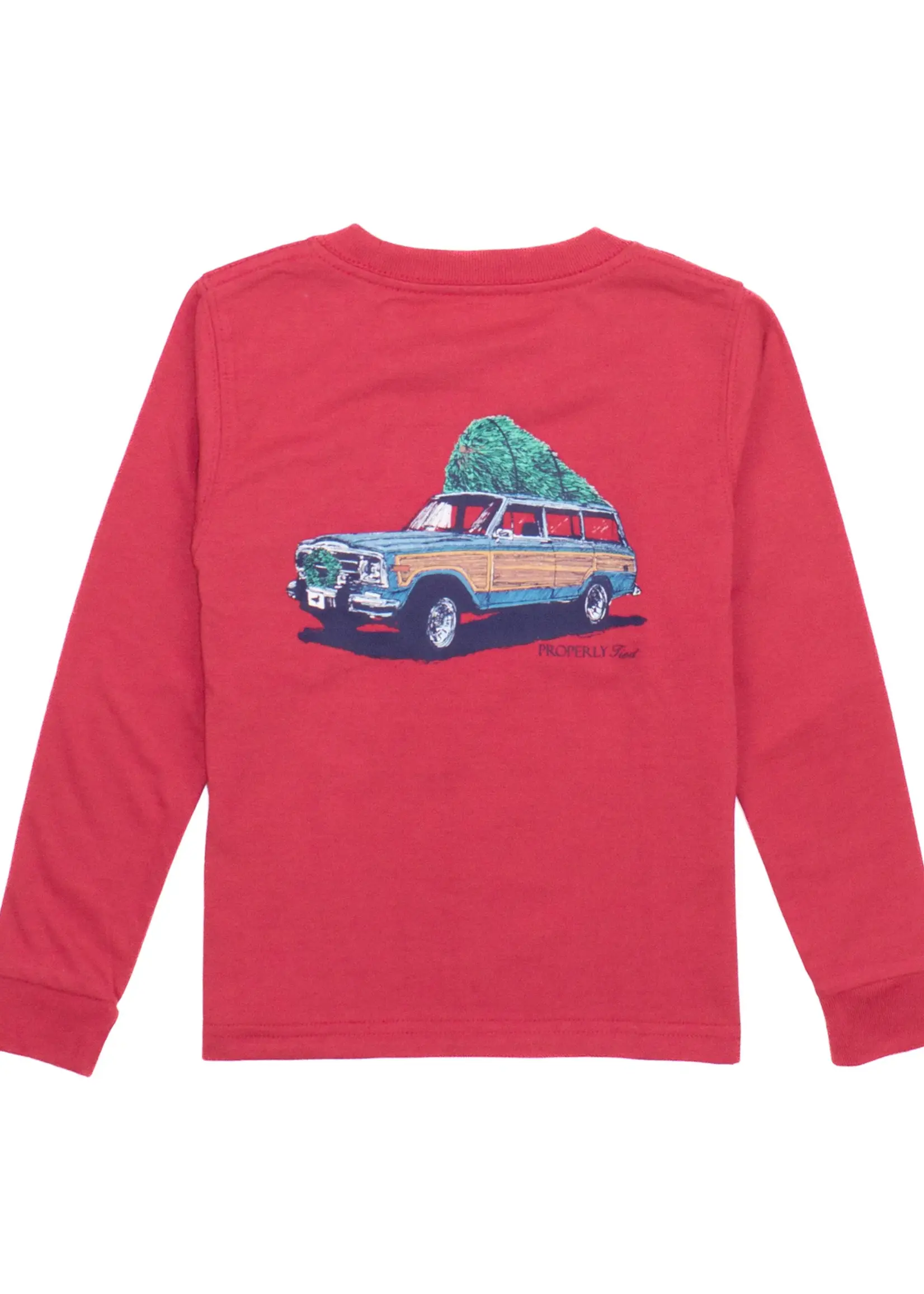 Properly Tied Boys Holiday Run LS