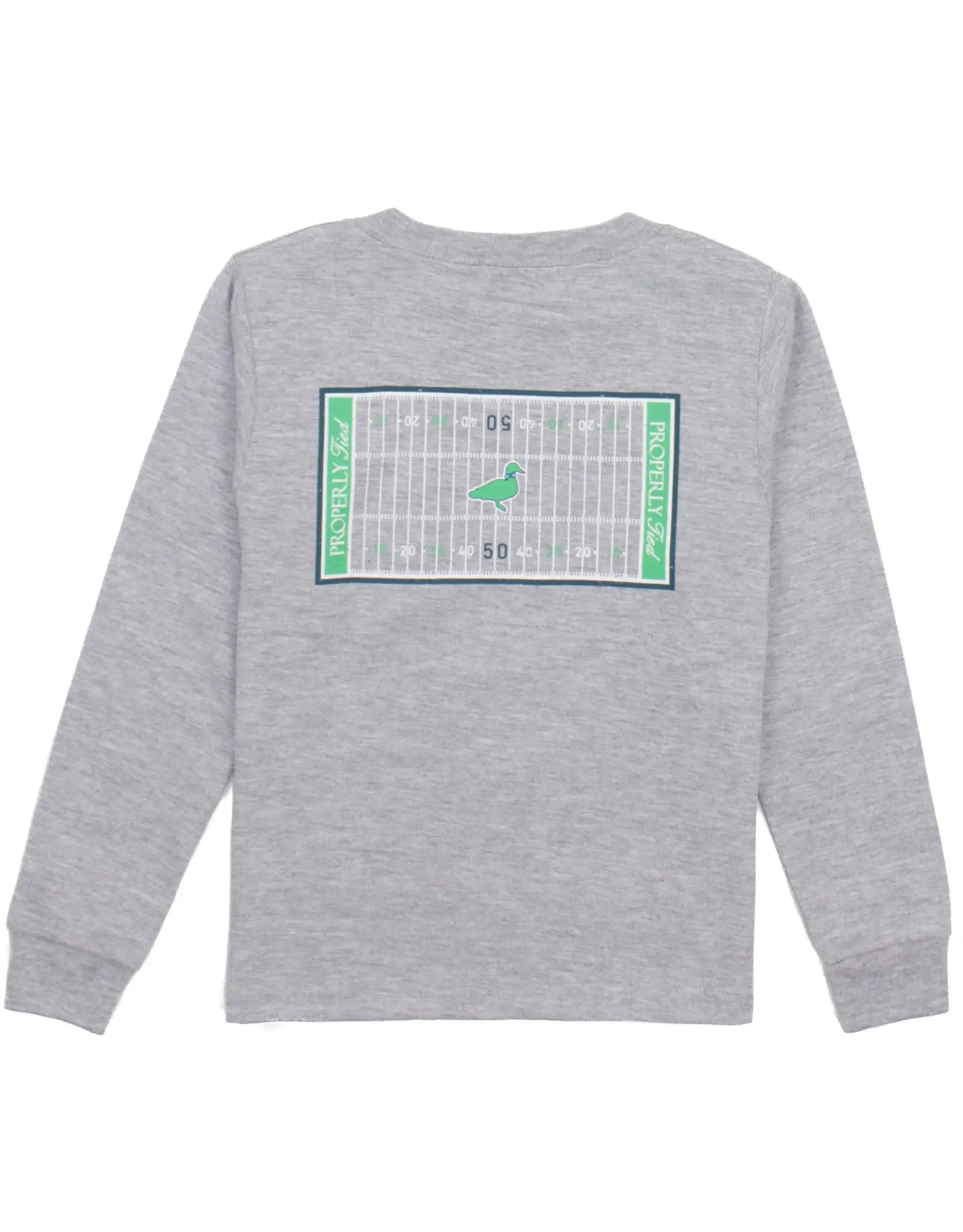 Properly Tied Boys Football Field LS