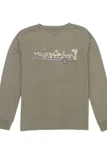 Properly Tied Boys Camo Boat LS