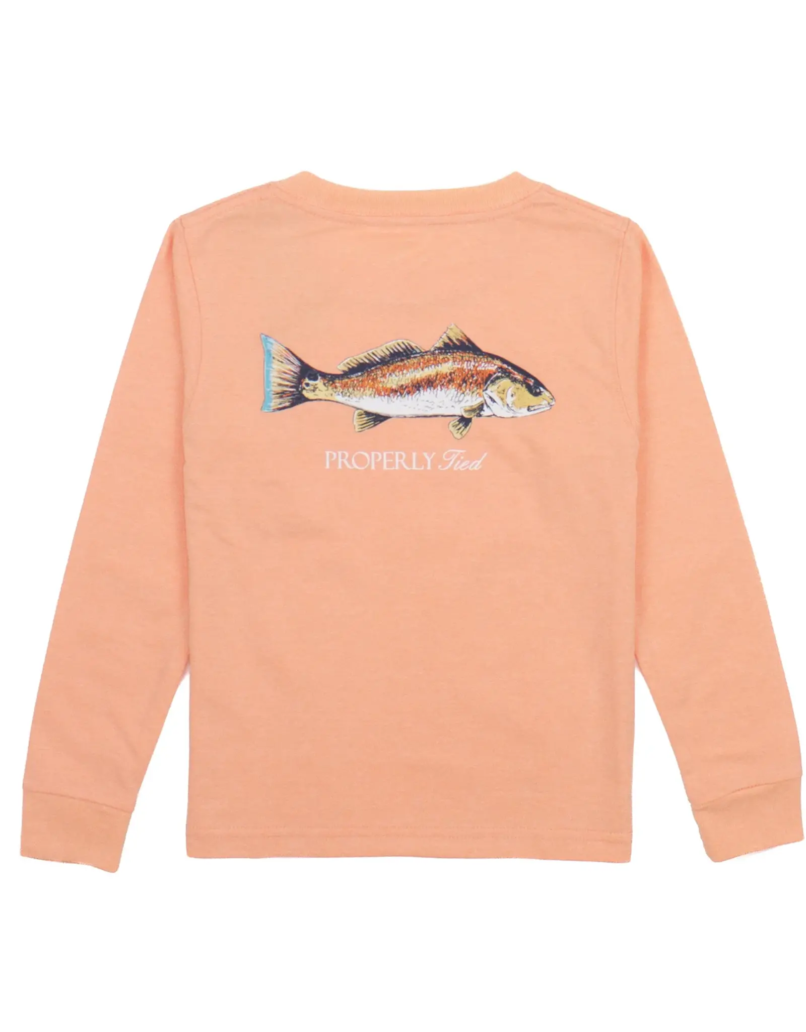 Properly Tied Boys Redfish LS