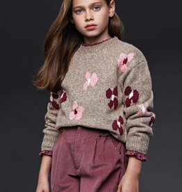 Mayoral Flowered Sweater