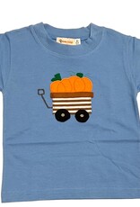 Luigi Kids S/S t-shirt wagon w/ pumpkins