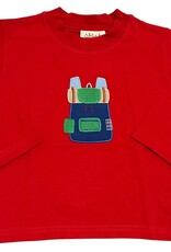 Luigi Kids Boy's L/S T-Shirt Camping Backback