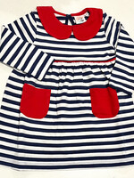 Luigi Kids L/S Stripe Dress