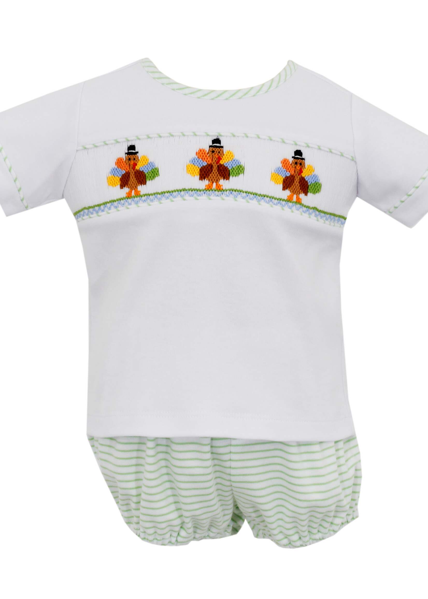 Petit Bebe Turkey Diaper Set