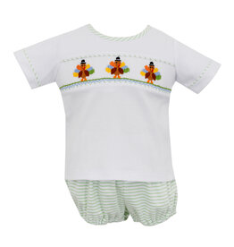 Petit Bebe Turkey Diaper Set