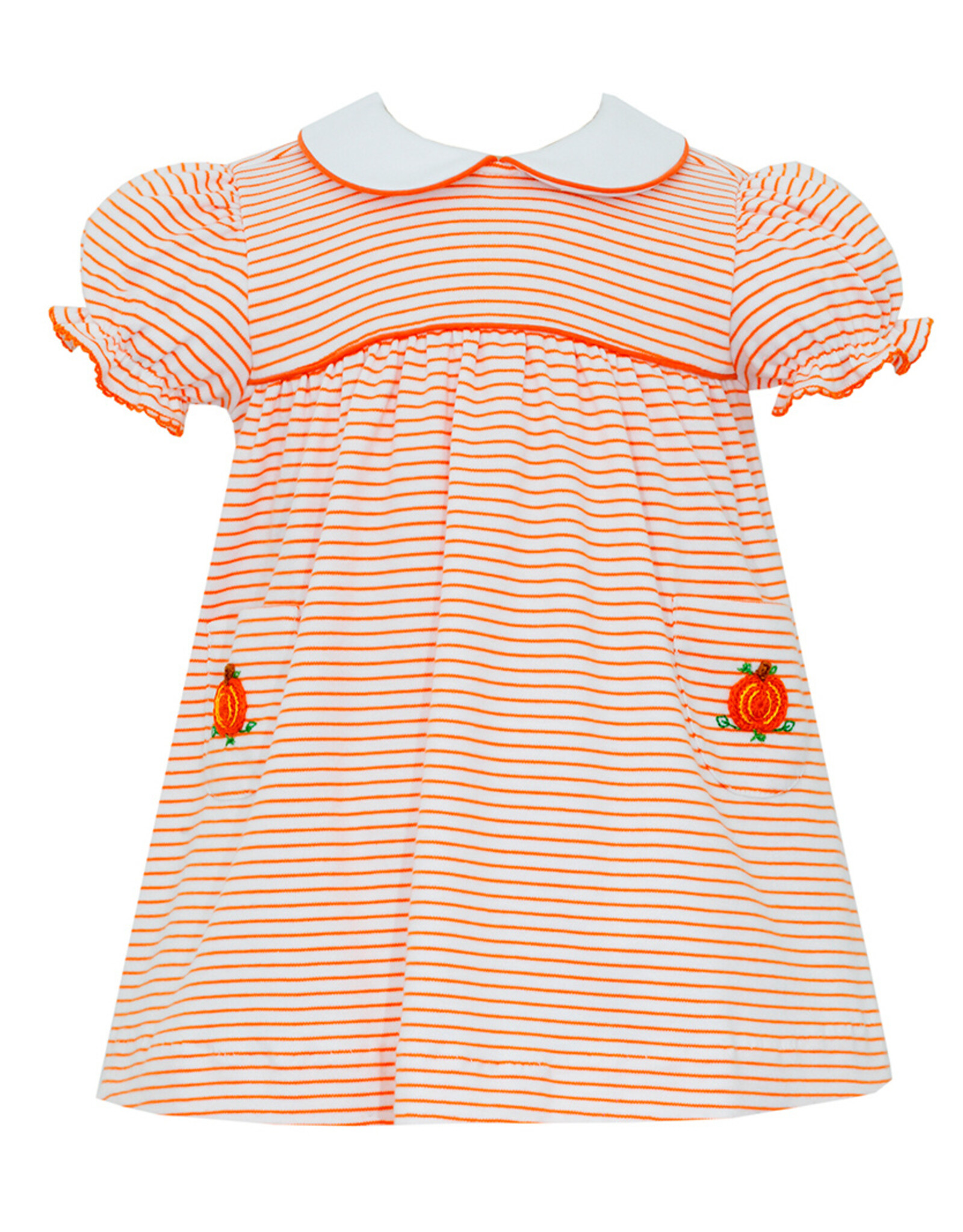 Petit Bebe Girl Pumpkin Dress