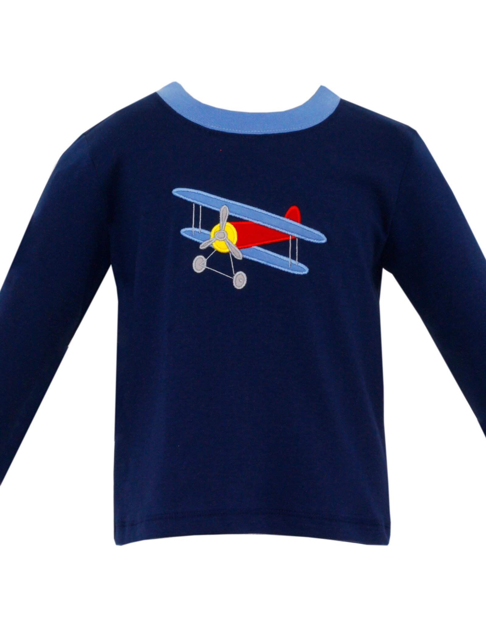 Claire and Charlie Airplane L/S Shirt