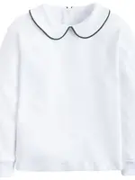 Little English Piped Peter Pan Shirt