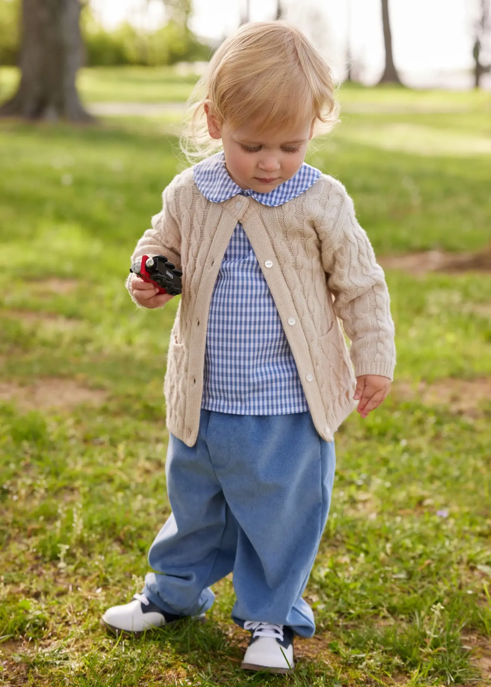Little English Classic Cashmere Blend Cardigan