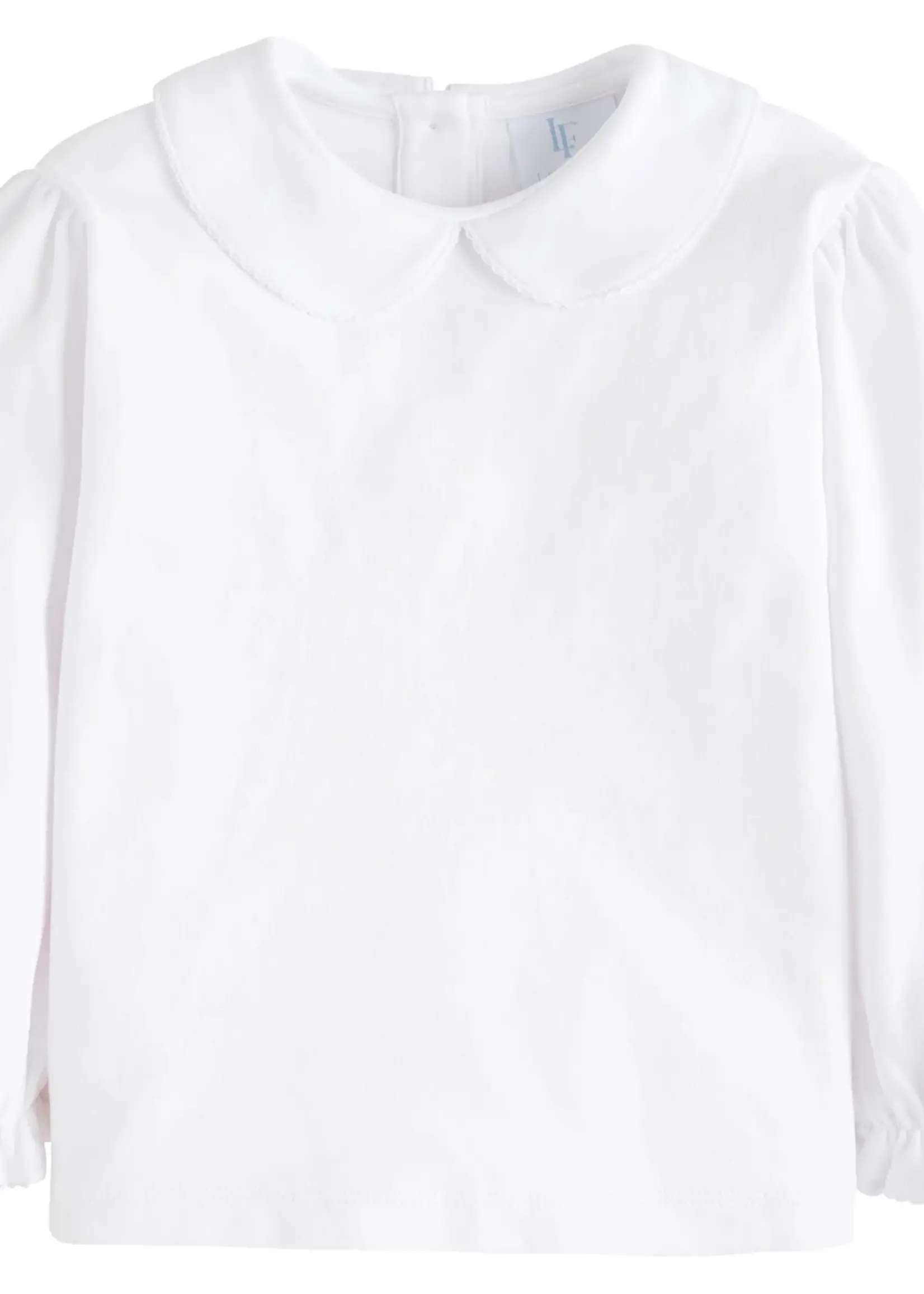 Little English Girl's Peter Pan Blouse
