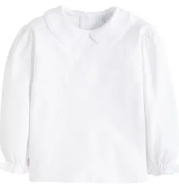 Little English Girl's Peter Pan Blouse