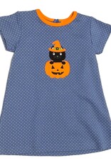 Luigi Kids Cat & Pumpkin Dress