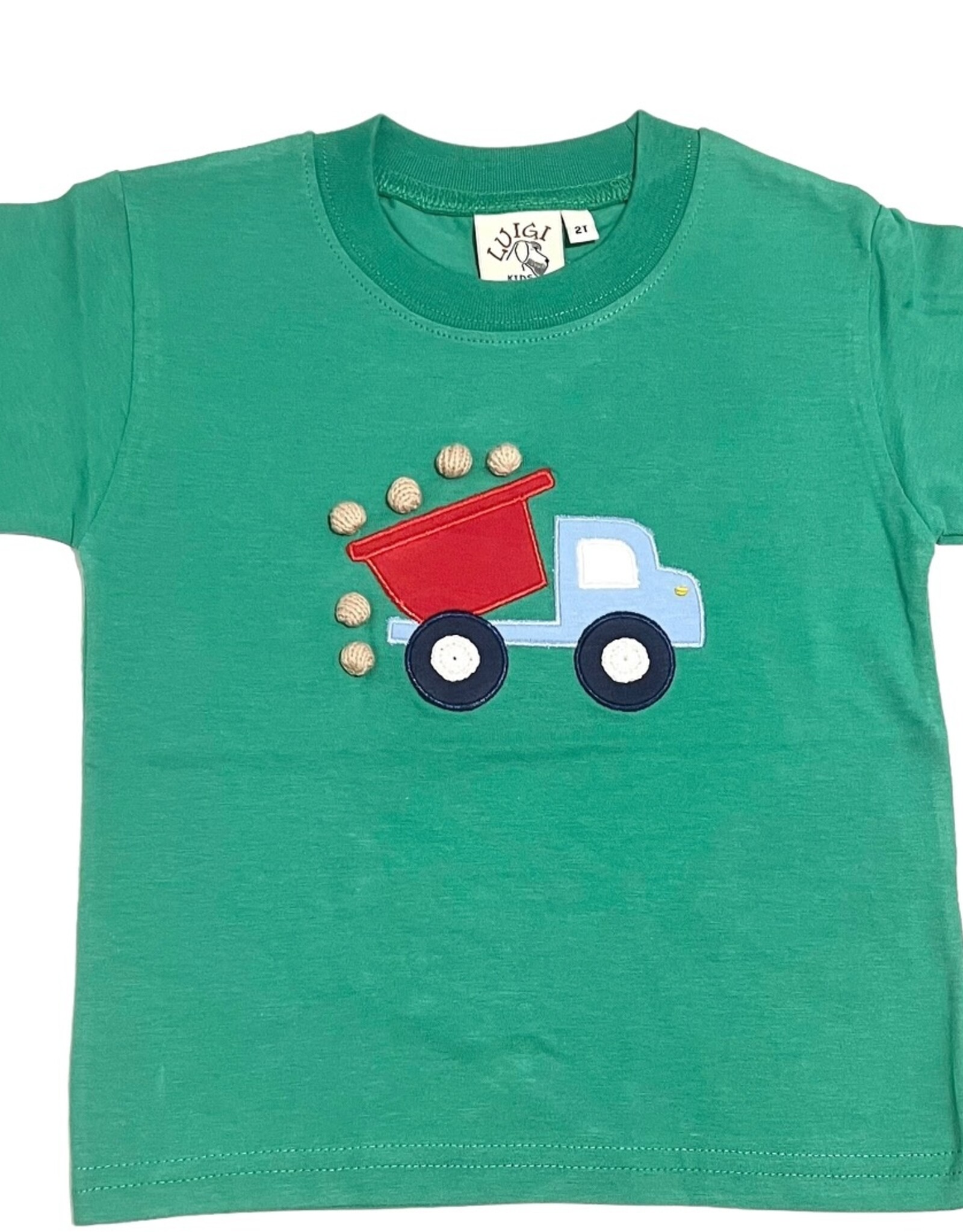 Luigi Kids S/S Dump Truck Unloading