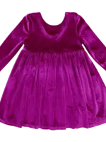 Girls Velour Steph Dress