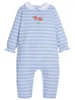 Little English Applique Peter Pan Romper