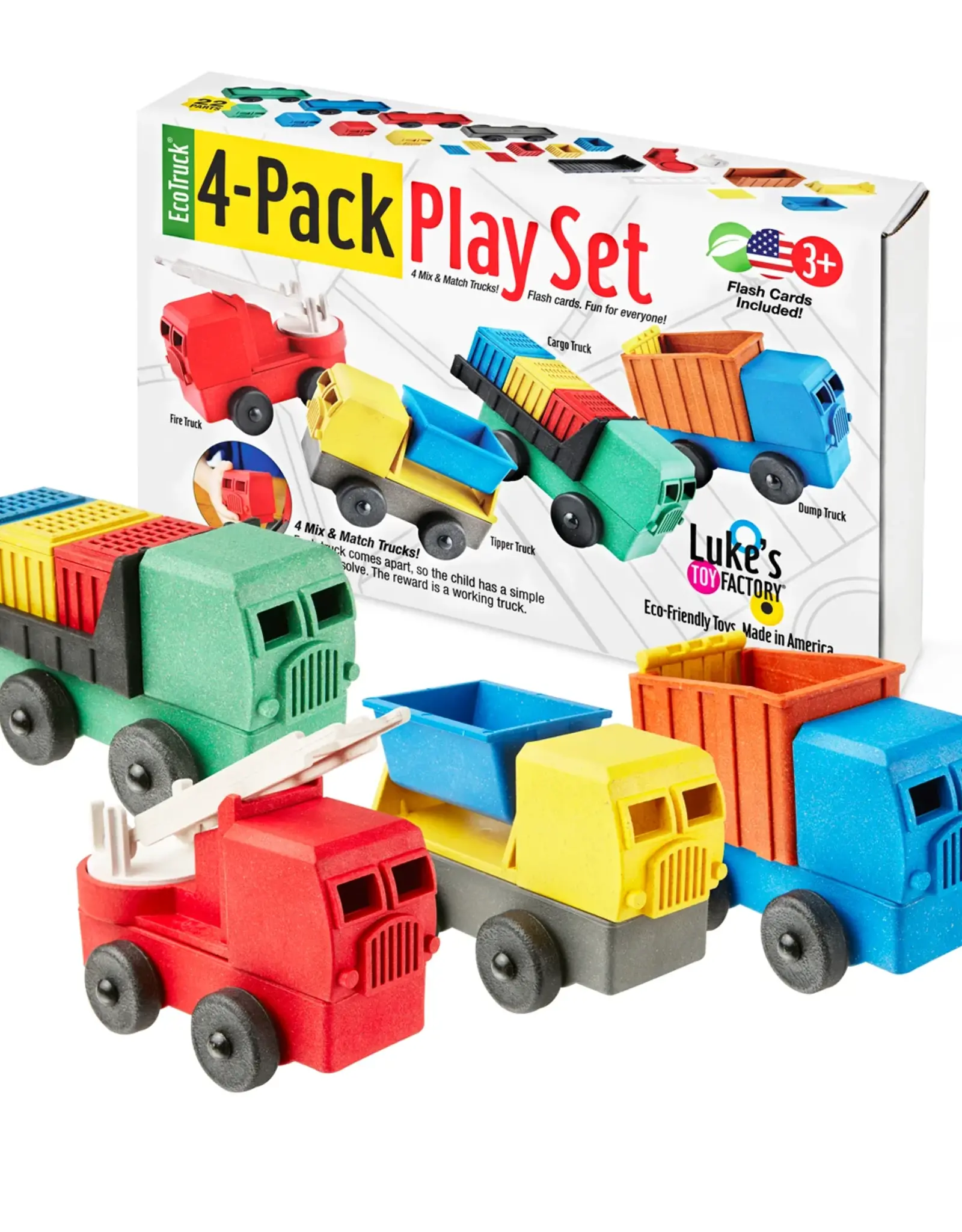 Luke's Toy Factory Educational 4-Pack