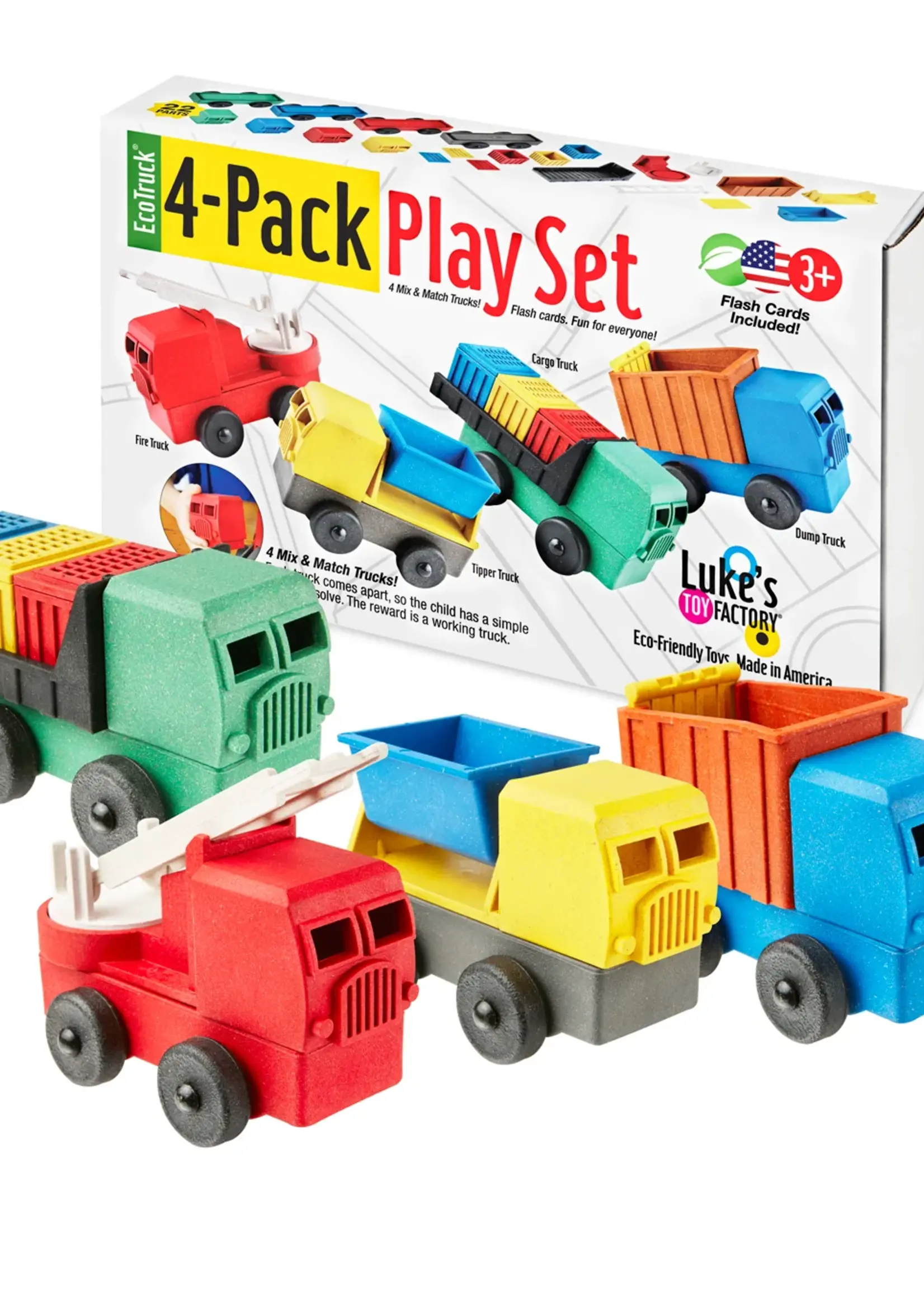 Luke's Toy Factory Educational 4-Pack