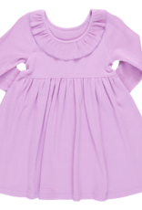 Pink Chicken girls organic princess diana rib dress - lavender