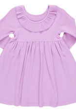 Pink Chicken girls organic princess diana rib dress - lavender