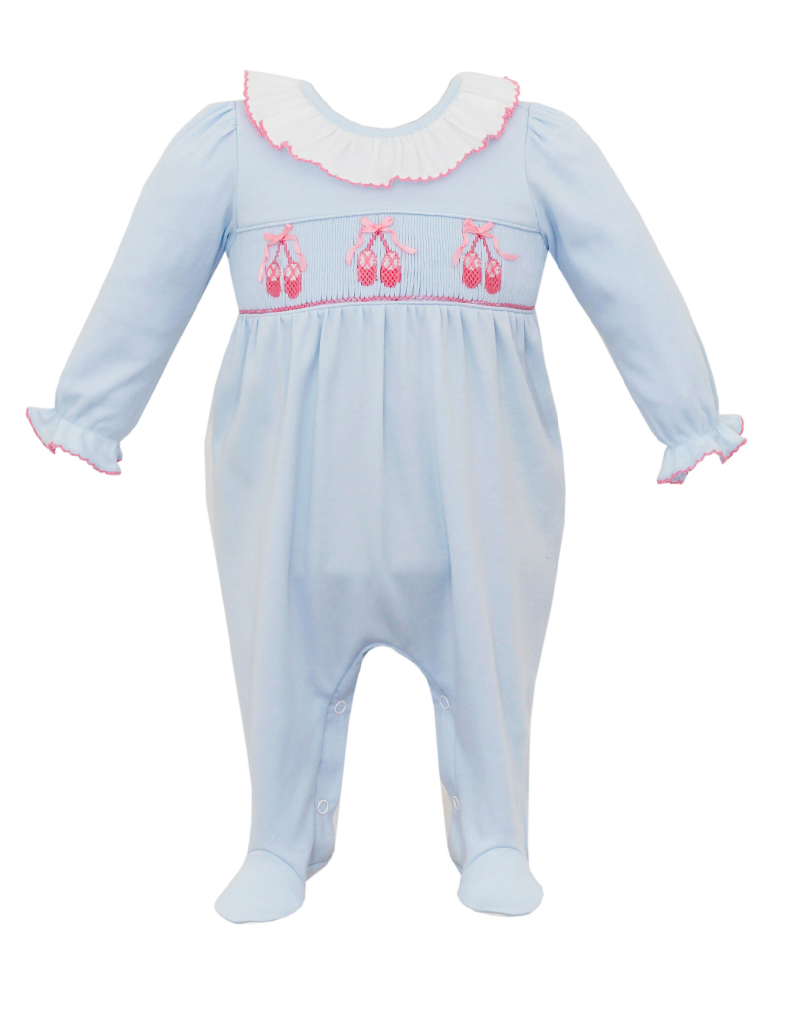 Petit Bebe Girl’s Ballet Long Footie