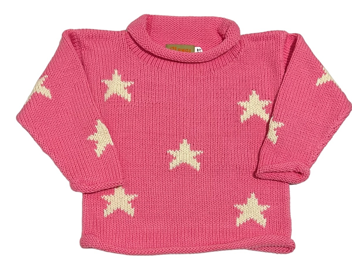 Sweater with stars store all over