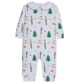 Little English Boy Printed Playsuit