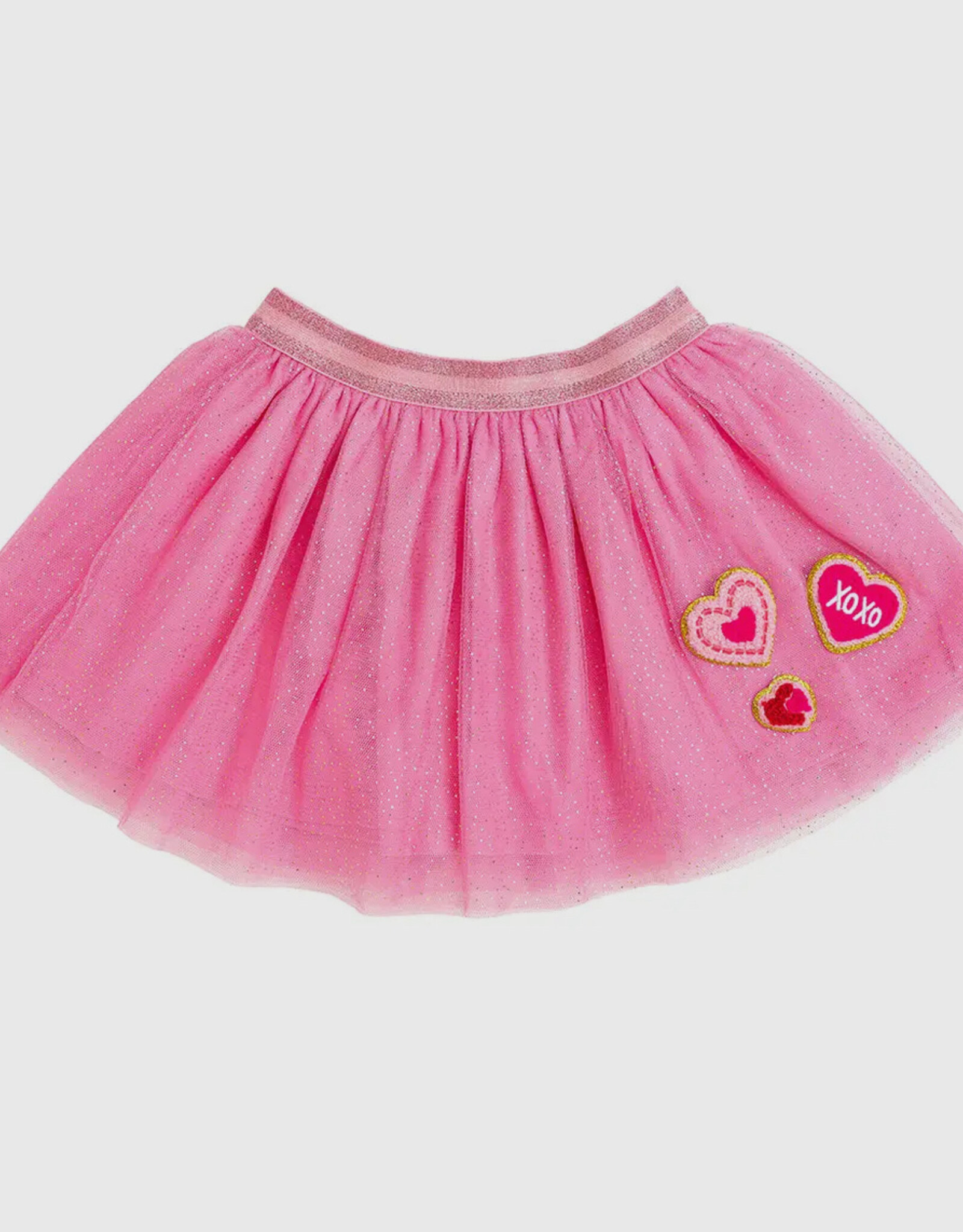 Sweet Wink Heart Patch Valentines Day Tutu