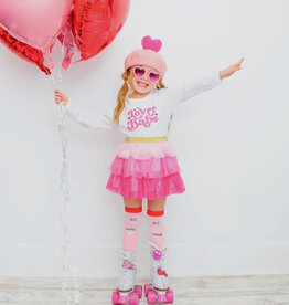 Sweet Wink Pink Petal Kids Tutu