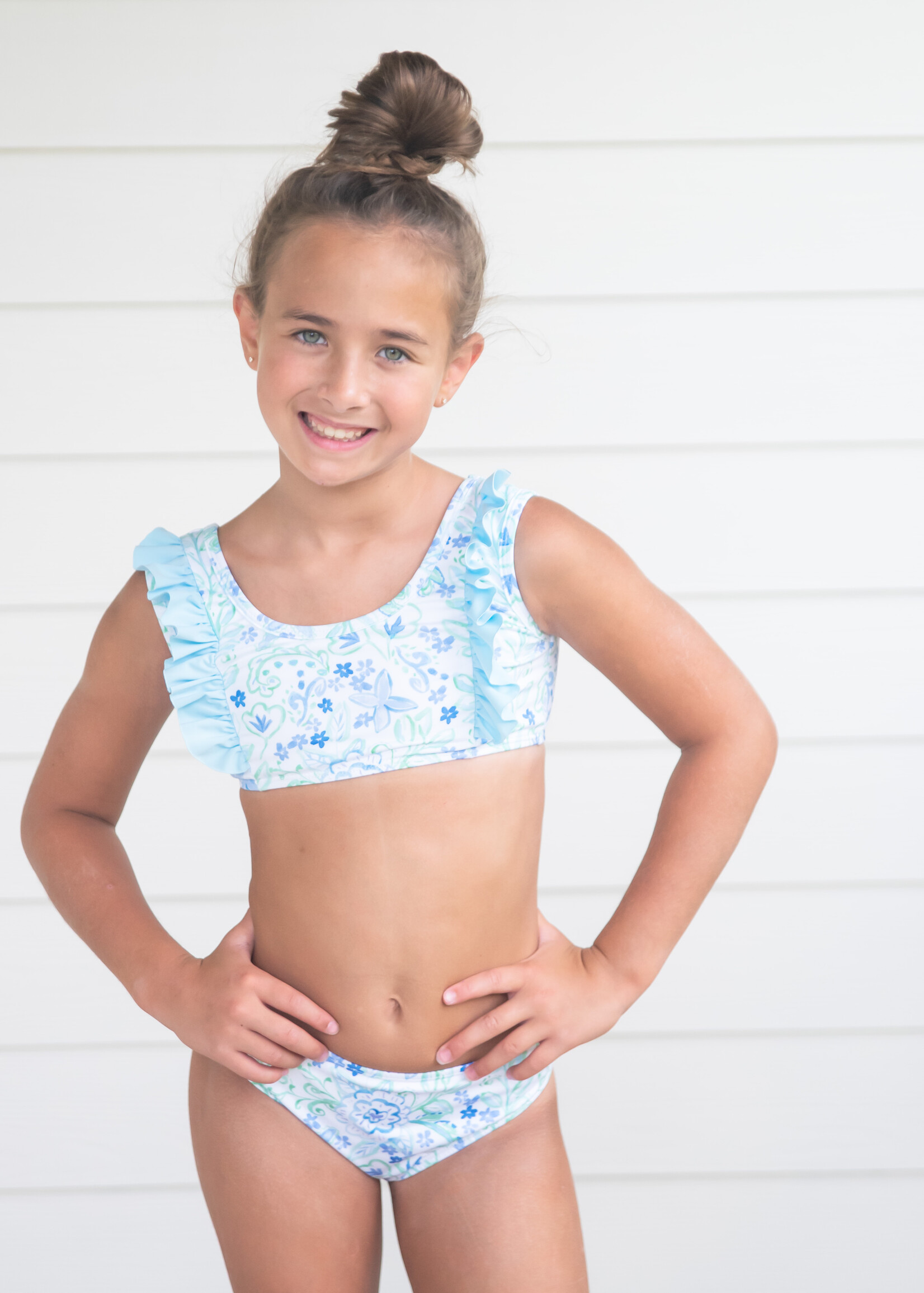 James and Lottie Loren Two Piece Swim