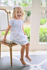 James and Lottie Floral Stripe Play Dress