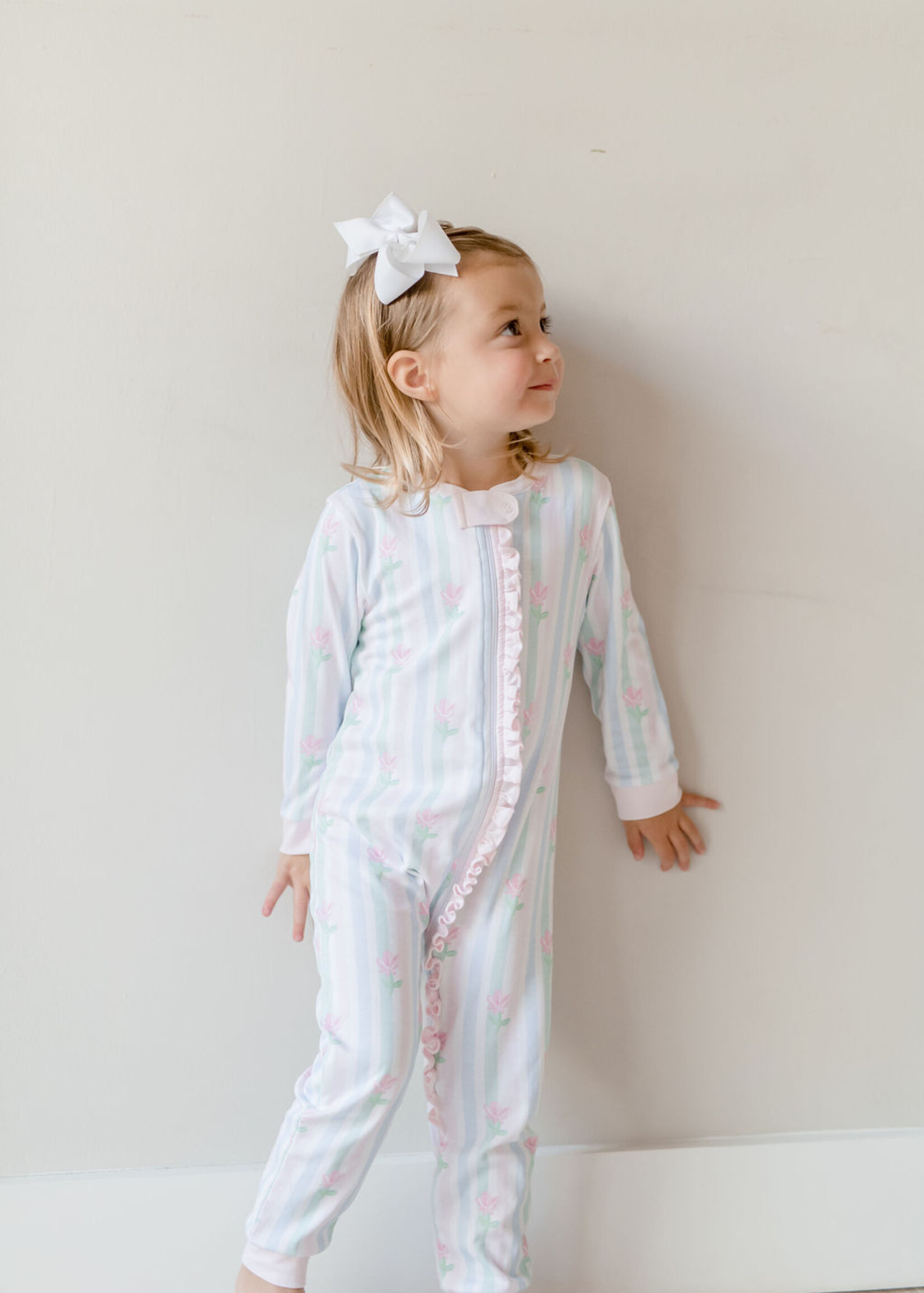 James and Lottie One Piece Zip Up Jammie
