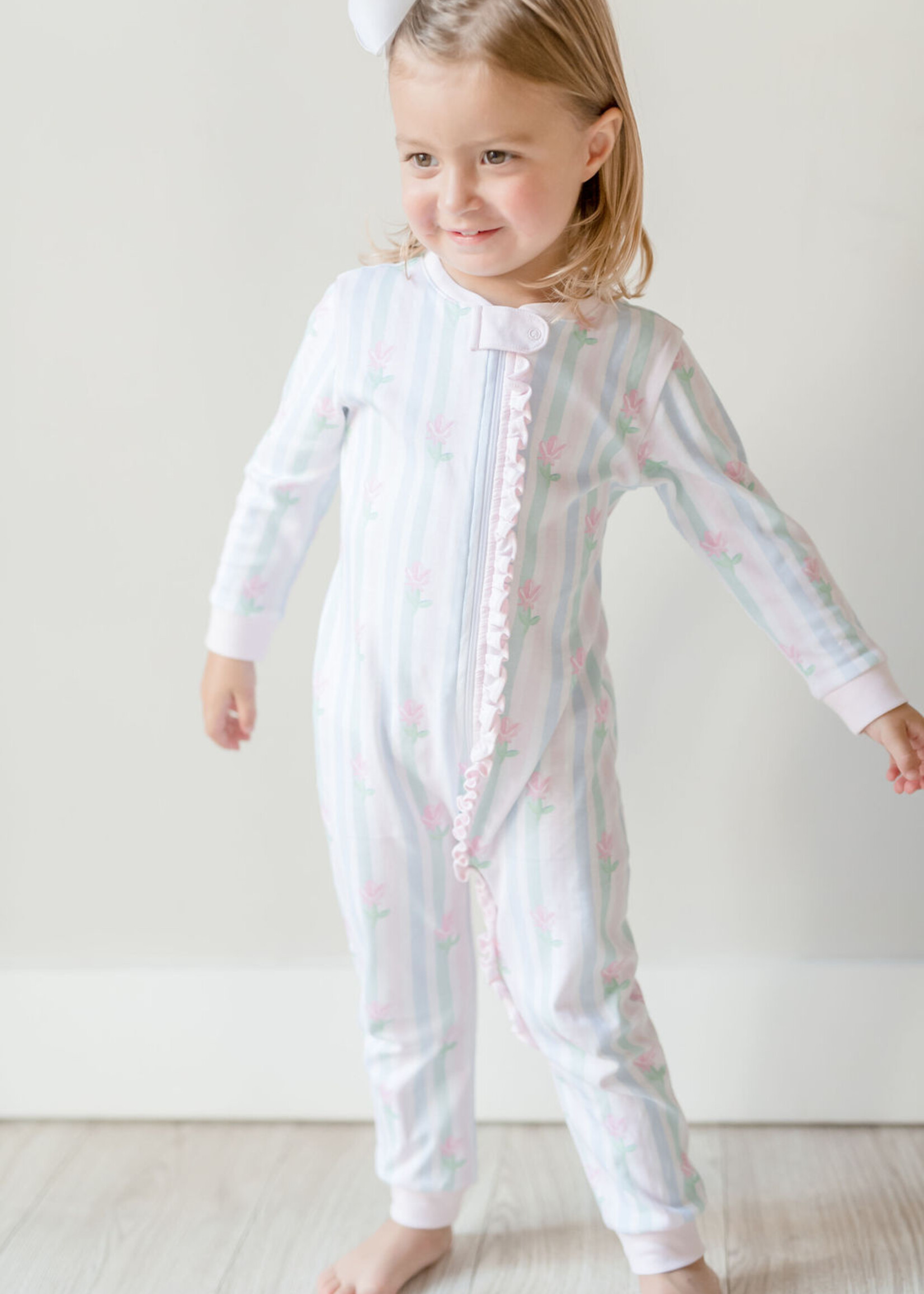 James and Lottie One Piece Zip Up Jammie