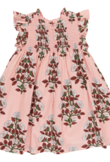 Pink Chicken girls stevie dress - pink bouquet floral