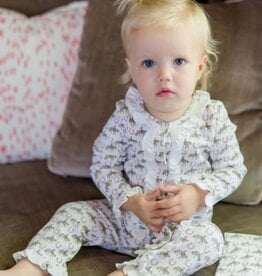 Lila + Hayes GREY ROMPER