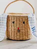 Gingham Kids Easter Basket