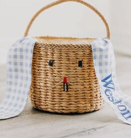 From Marfa Gingham Kids Easter Basket