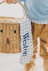 From Marfa Gingham Kids Easter Basket