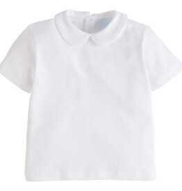 Little English Piped Peter Pan Short Sleeve-