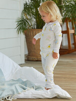 Little English Ruffled Printed Jammies