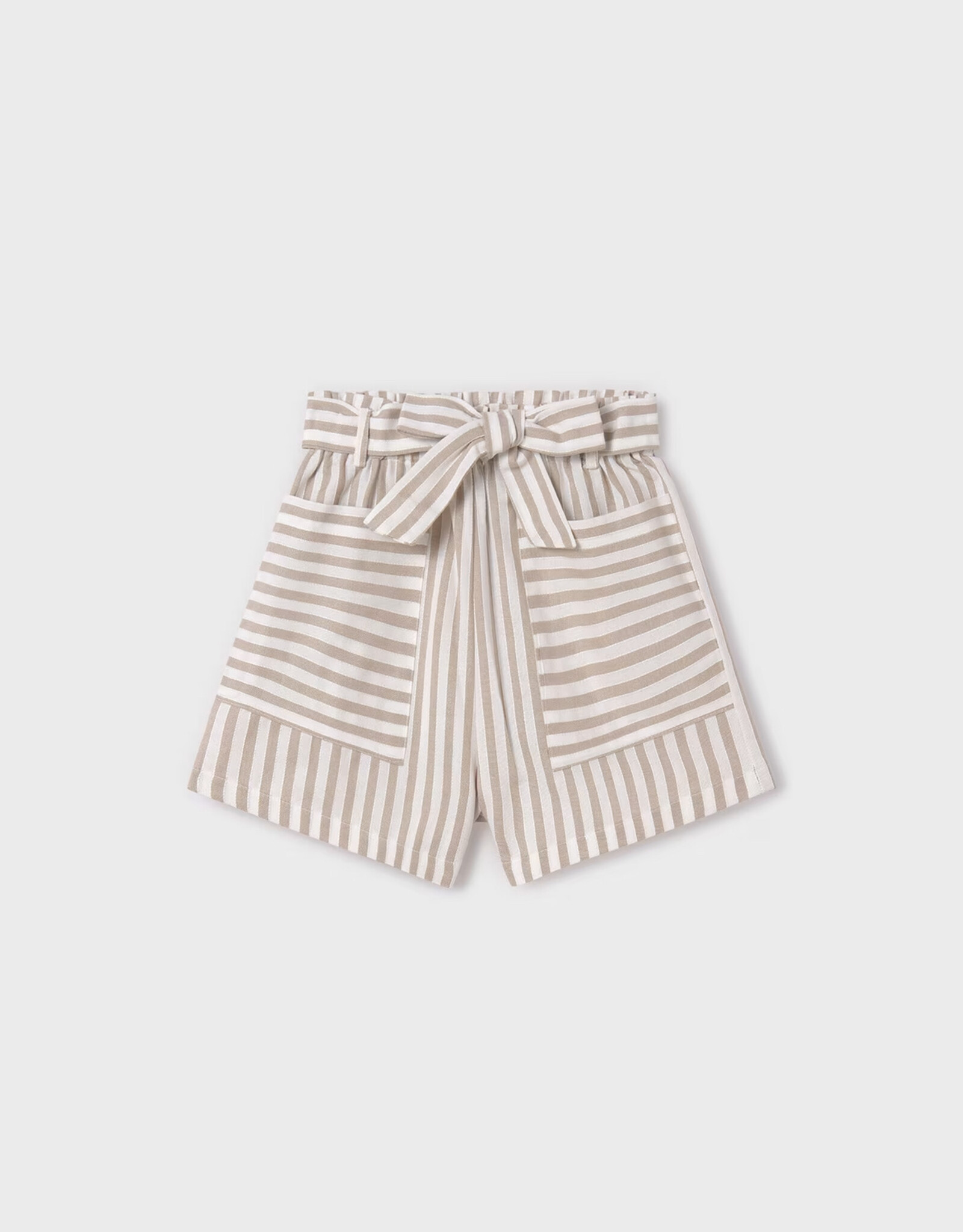 Mayoral Girls striped shorts