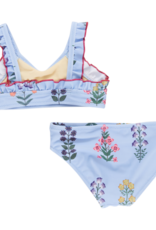 Pink Chicken girls claire bikini - blue bell field floral