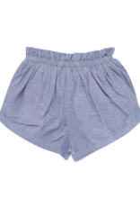 Pink Chicken girls theodore short - chambray